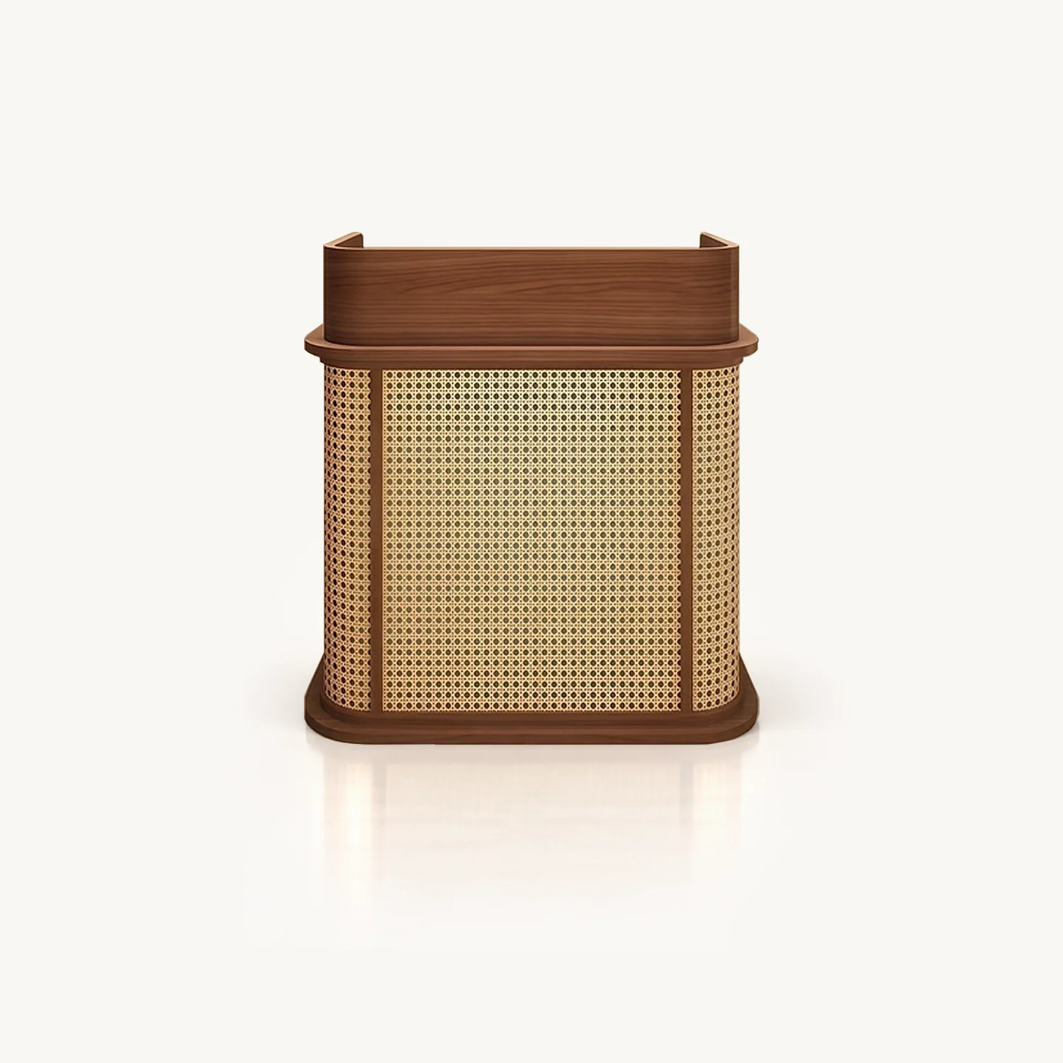 Luxury Rattan Reception Desk – Restaurant & Café Counter