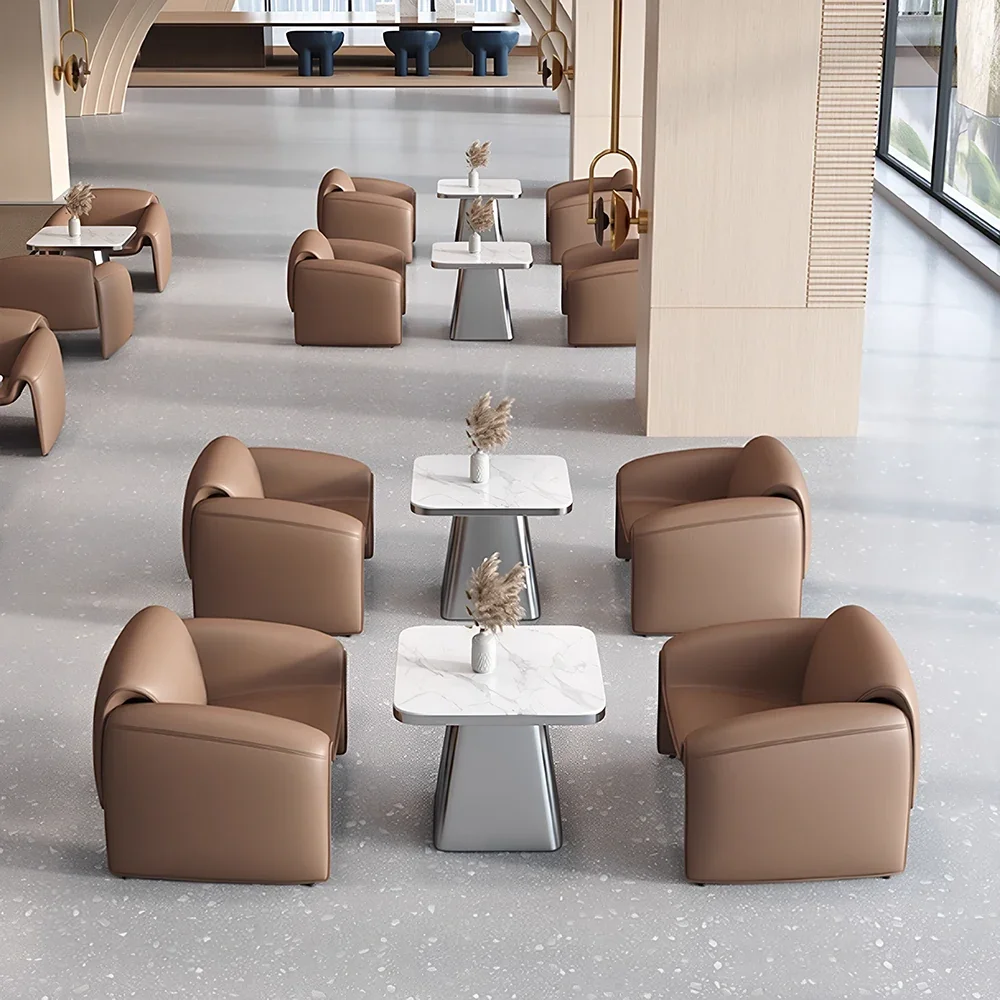 Creative and Luxurious Single Sofa for Negotiations