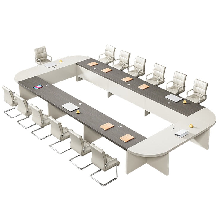 High and Dual Color Design Conference Table - Maoters