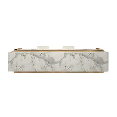 Company Reception Counter Beauty Salon Bar Marble Rock Slab Counter - Maoters