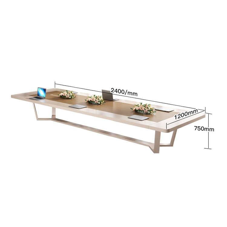 Contemporary Minimalist Office Conference Table - Maoters