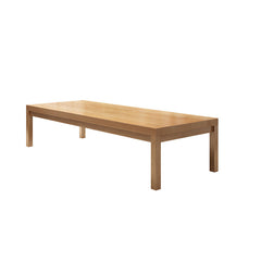 Elegant Solid Wood Minimalist Conference Table - Maoters