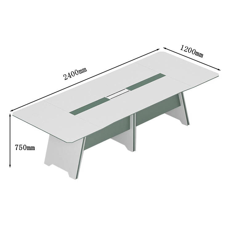 Contemporary Rectangular Conference Table - Maoters