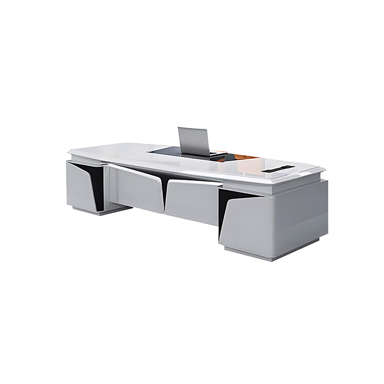 Innovative Lacquered Executive Desk Office Desk - Maoters