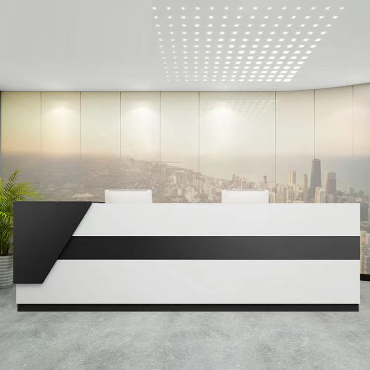 Simple Creative Reception Desk