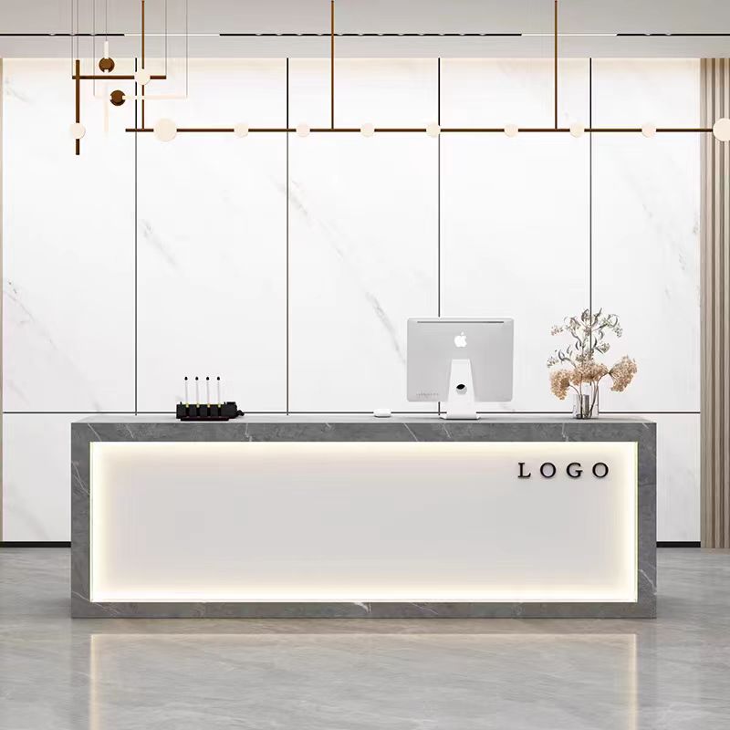 Modern Simple Multifunctional Inviting Reception Desk