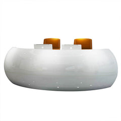 Baked Semicircular Arc Front Desk - Maoters