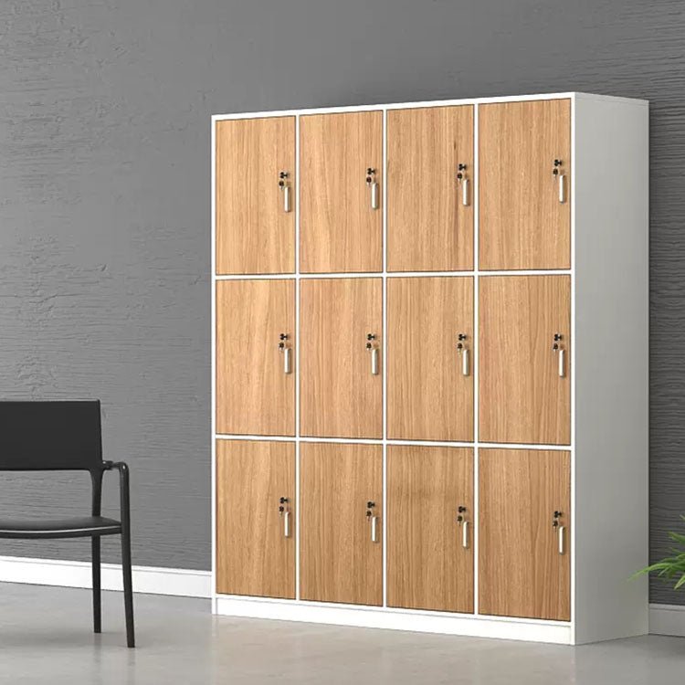 Bathroom Gym Wooden Locking Locker - Maoters