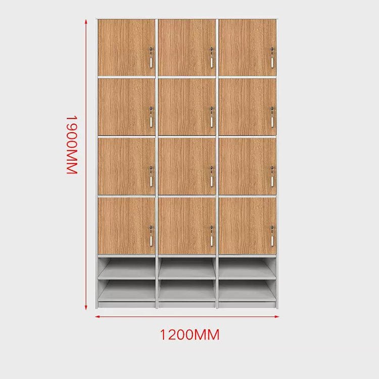 Bathroom Gym Wooden Locking Locker - Maoters