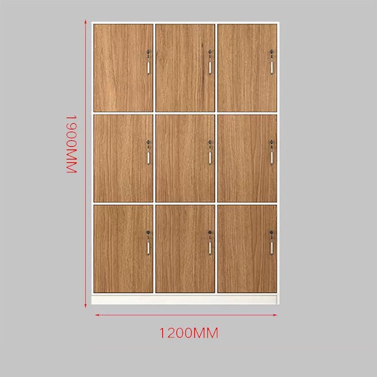 Bathroom Gym Wooden Locking Locker - Maoters