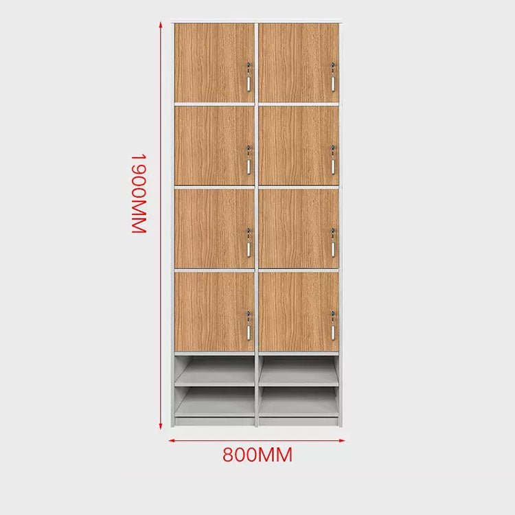 Bathroom Gym Wooden Locking Locker - Maoters