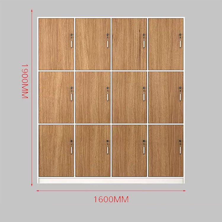 Bathroom Gym Wooden Locking Locker - Maoters