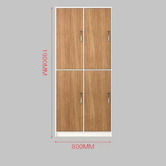 Bathroom Gym Wooden Locking Locker - Maoters