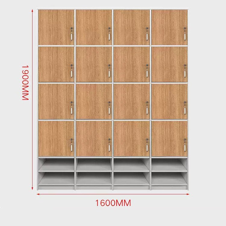 Bathroom Gym Wooden Locking Locker - Maoters