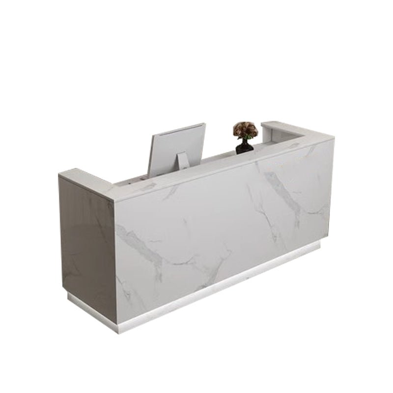 Chic Reception Counter - Perfect for Salons - Maoters