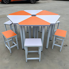 Colorful Splicing Trapezoidal Table - Maoters - Maoters