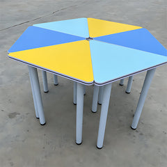 Colorful Splicing Trapezoidal Table - Maoters - Maoters