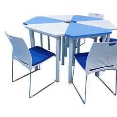 Colorful Splicing Trapezoidal Table - Maoters - Maoters