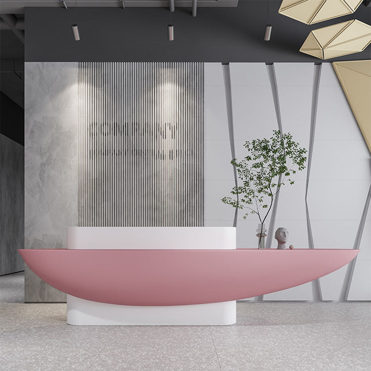 Creative Shaped Reception Desk - Maoters