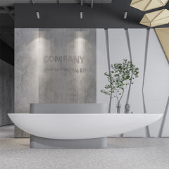 Creative Shaped Reception Desk - Maoters