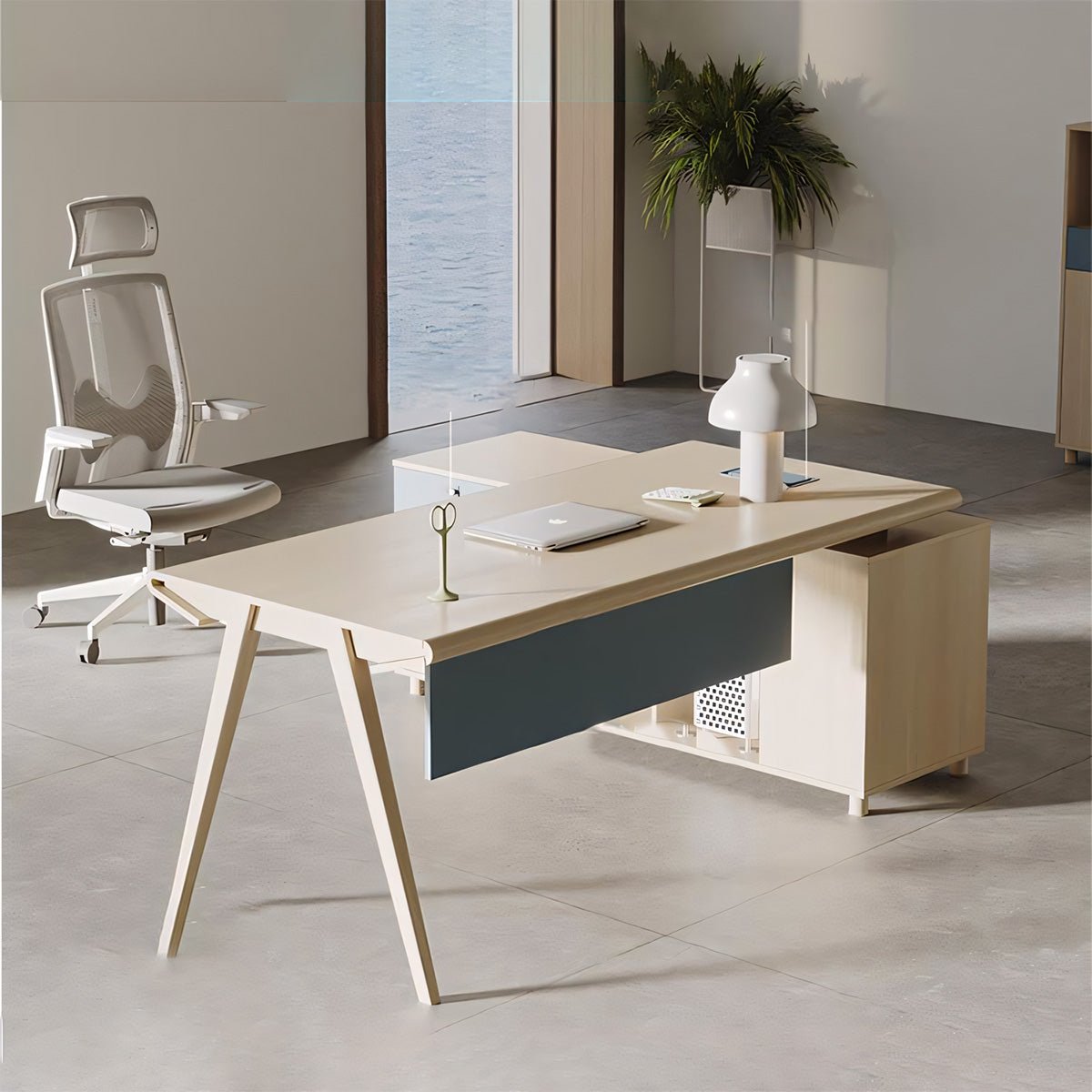 Executive Desk Minimalist Elegant - Maoters - Maoters