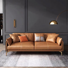 Genuine Leather Italian Style Luxury Sofa - Maoters - Maoters