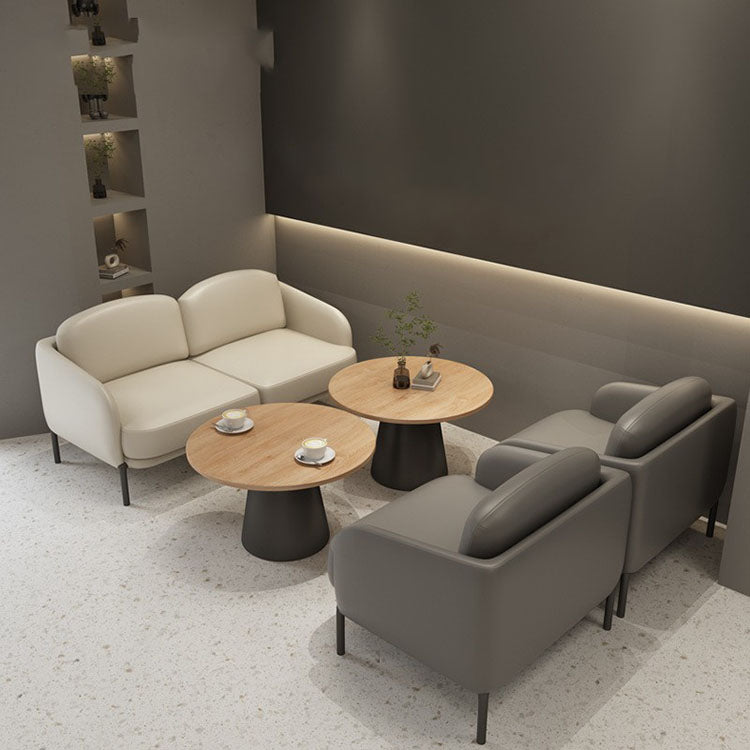 Gray Leisure Coffee Shop Sofa for Two - Maoters - Maoters