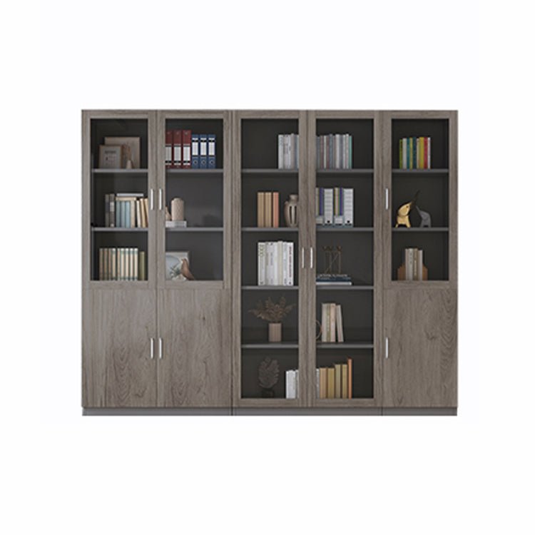 Gray Oak Executive Desk - Modern Office Furniture - Maoters