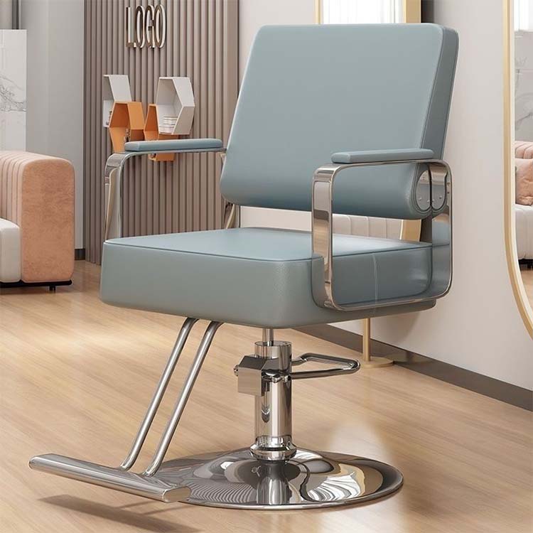 Hair Salon Stainless Steel Haircutting Chair - Maoters - Maoters