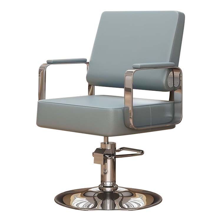 Hair Salon Stainless Steel Haircutting Chair - Maoters - Maoters