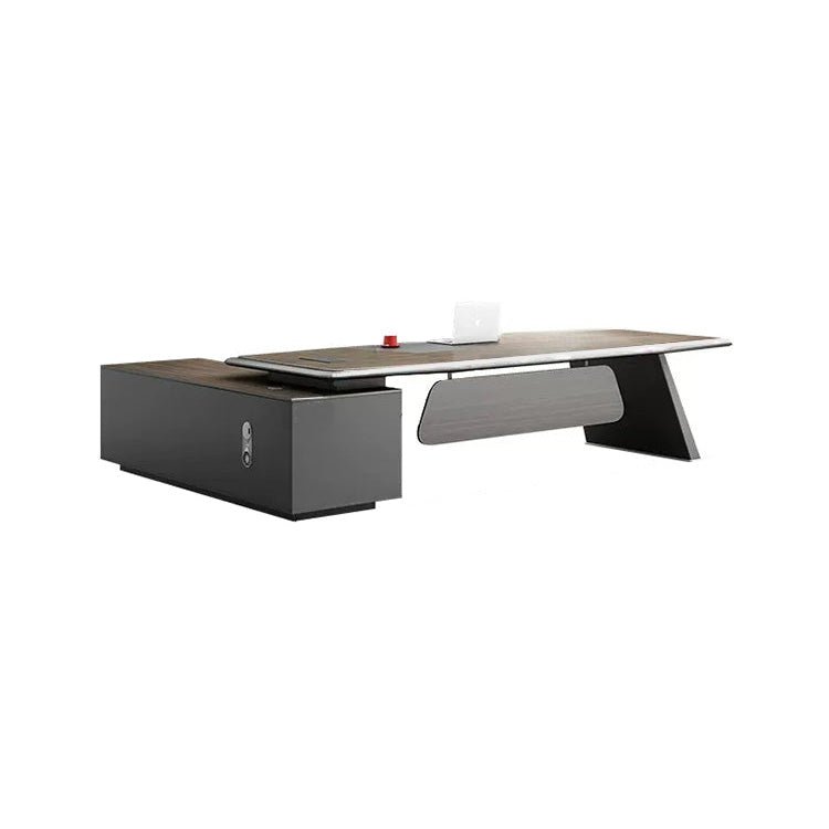 Lacquered Laminate Executive Desk - Maoters - Maoters