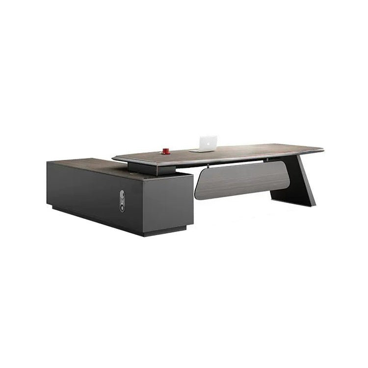 Lacquered Laminate Executive Desk - Maoters - Maoters