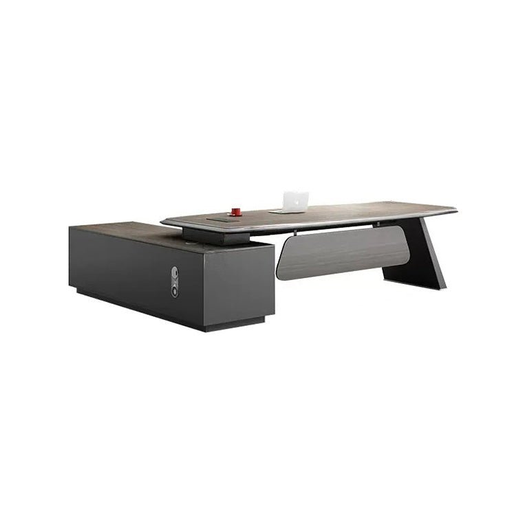 Lacquered Laminate Executive Desk - Maoters - Maoters