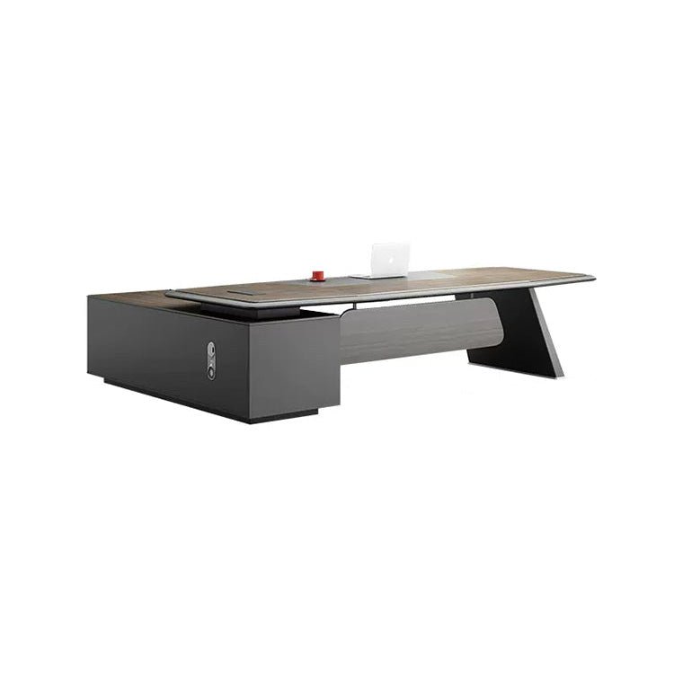 Lacquered Laminate Executive Desk - Maoters - Maoters