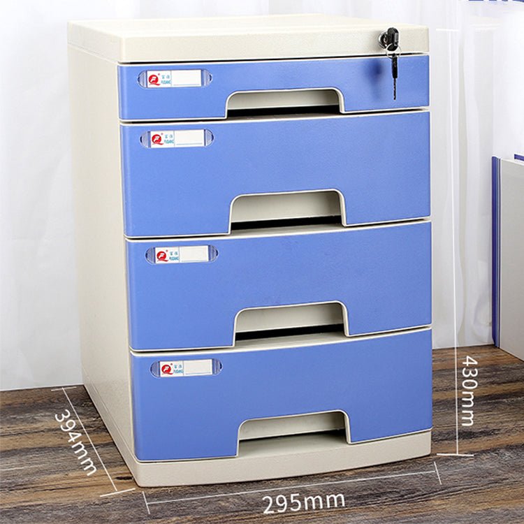 Lockable Desktop File Cabinet - Multi - layer Storage - Maoters