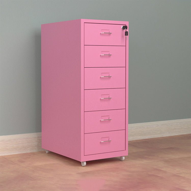 Metal Office Cabinet with Lockable Drawers - Maoters