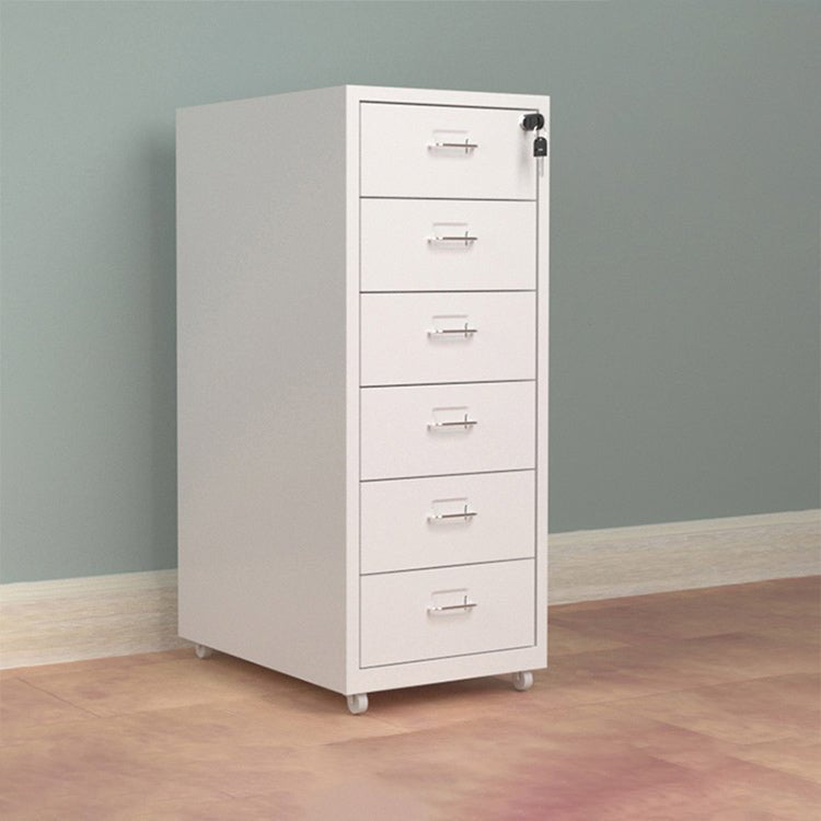 Metal Office Cabinet with Lockable Drawers - Maoters