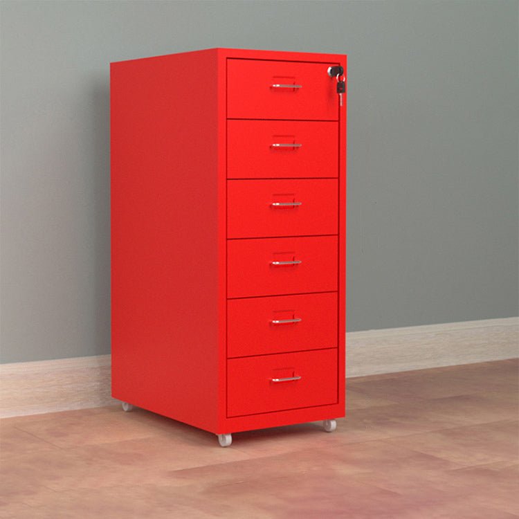 Metal Office Cabinet with Lockable Drawers - Maoters