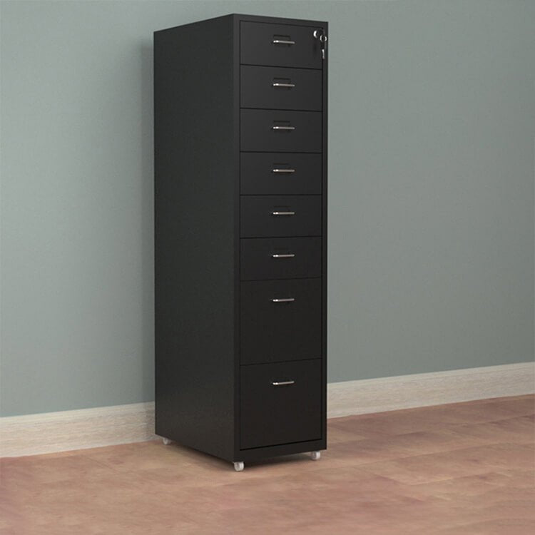 Metal Office Cabinet with Lockable Drawers - Maoters