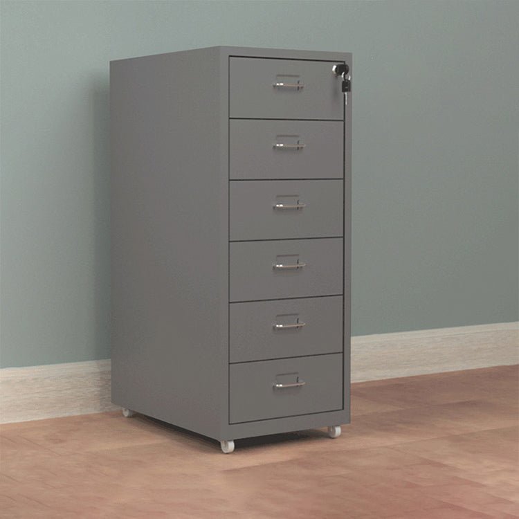 Metal Office Cabinet with Lockable Drawers - Maoters