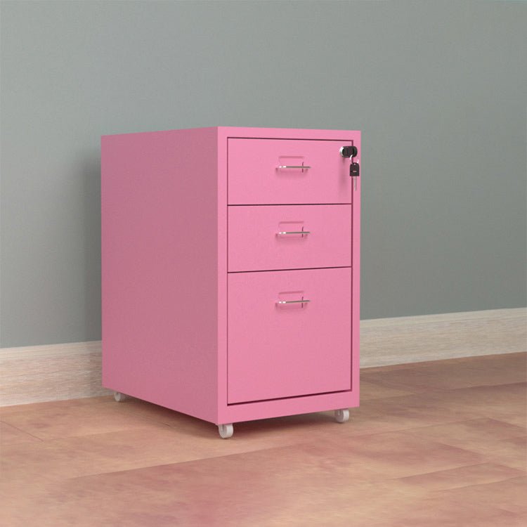 Metal Office Cabinet with Lockable Drawers - Maoters