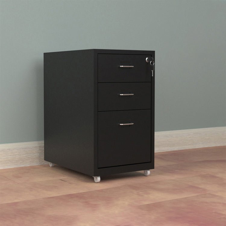 Metal Office Cabinet with Lockable Drawers - Maoters