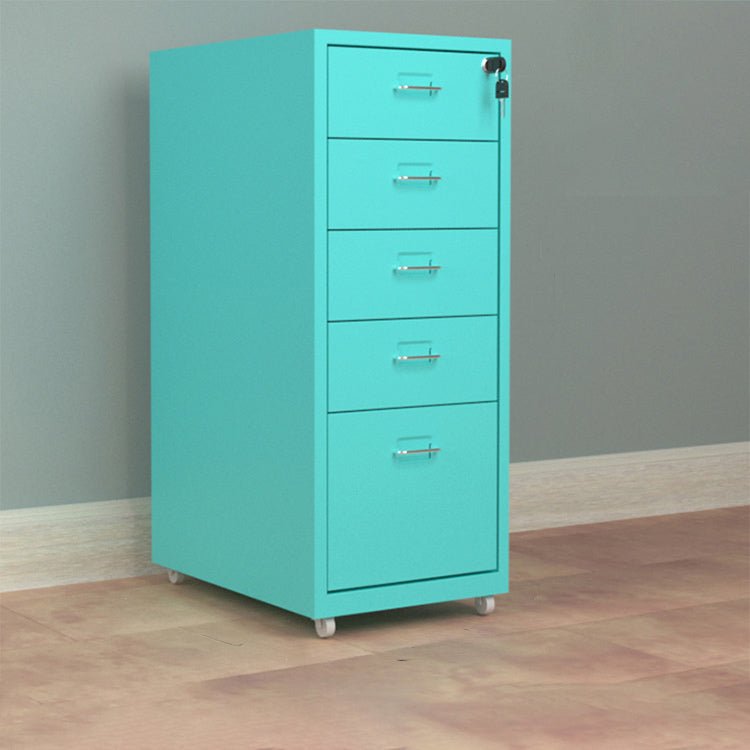 Metal Office Cabinet with Lockable Drawers - Maoters