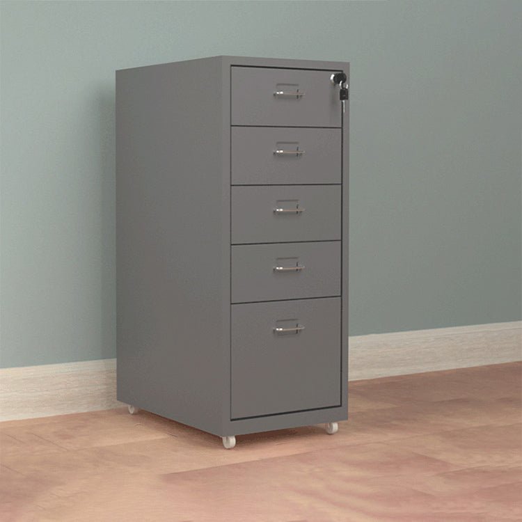 Metal Office Cabinet with Lockable Drawers - Maoters