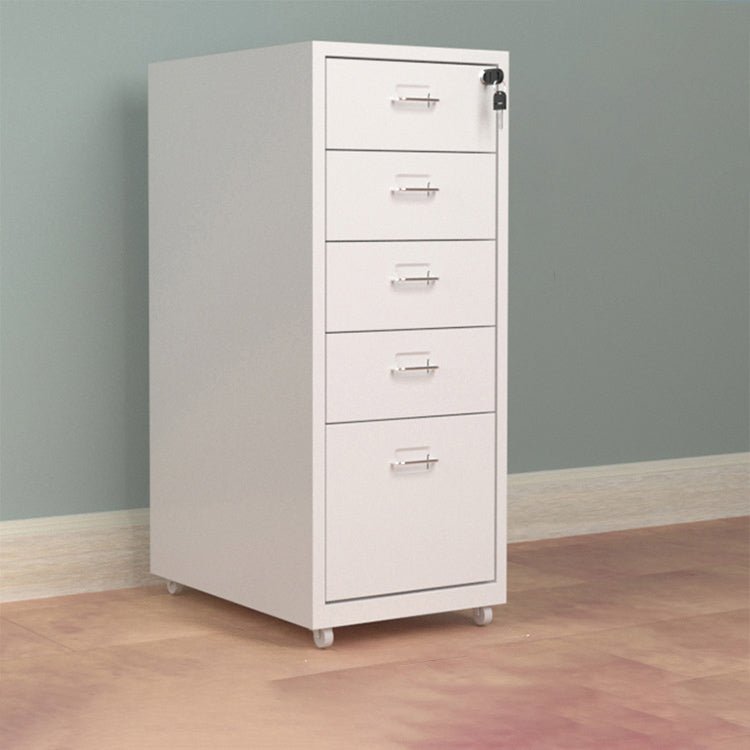 Metal Office Cabinet with Lockable Drawers - Maoters