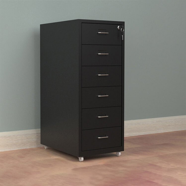 Metal Office Cabinet with Lockable Drawers - Maoters