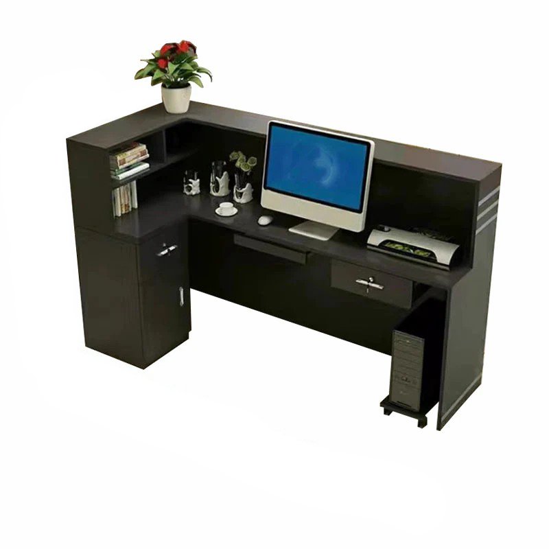 Minimalist Corner Cashier Reception Front Desk - Maoters