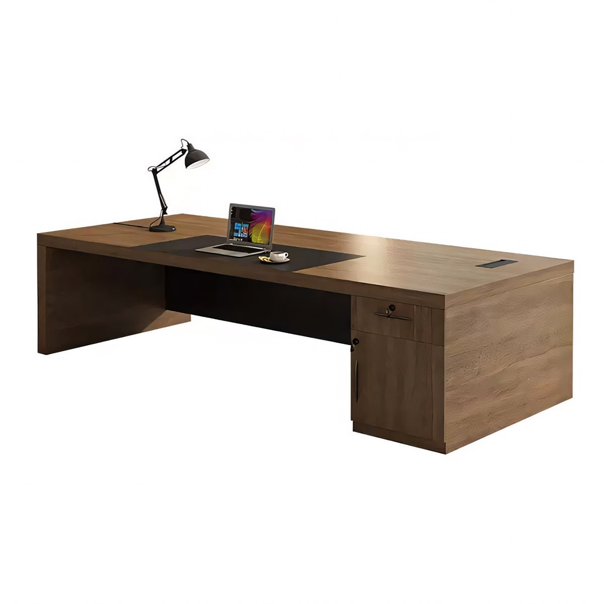 Minimalist Executive Office Desk and Chair - Maoters