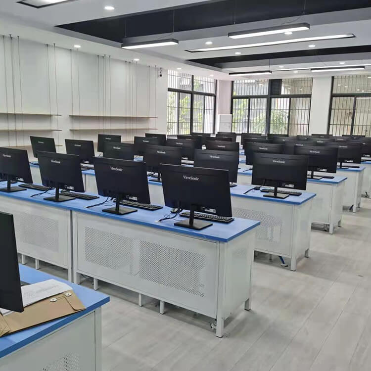 Minimalist School Computer Lab Training Instructor Desk - Maoters