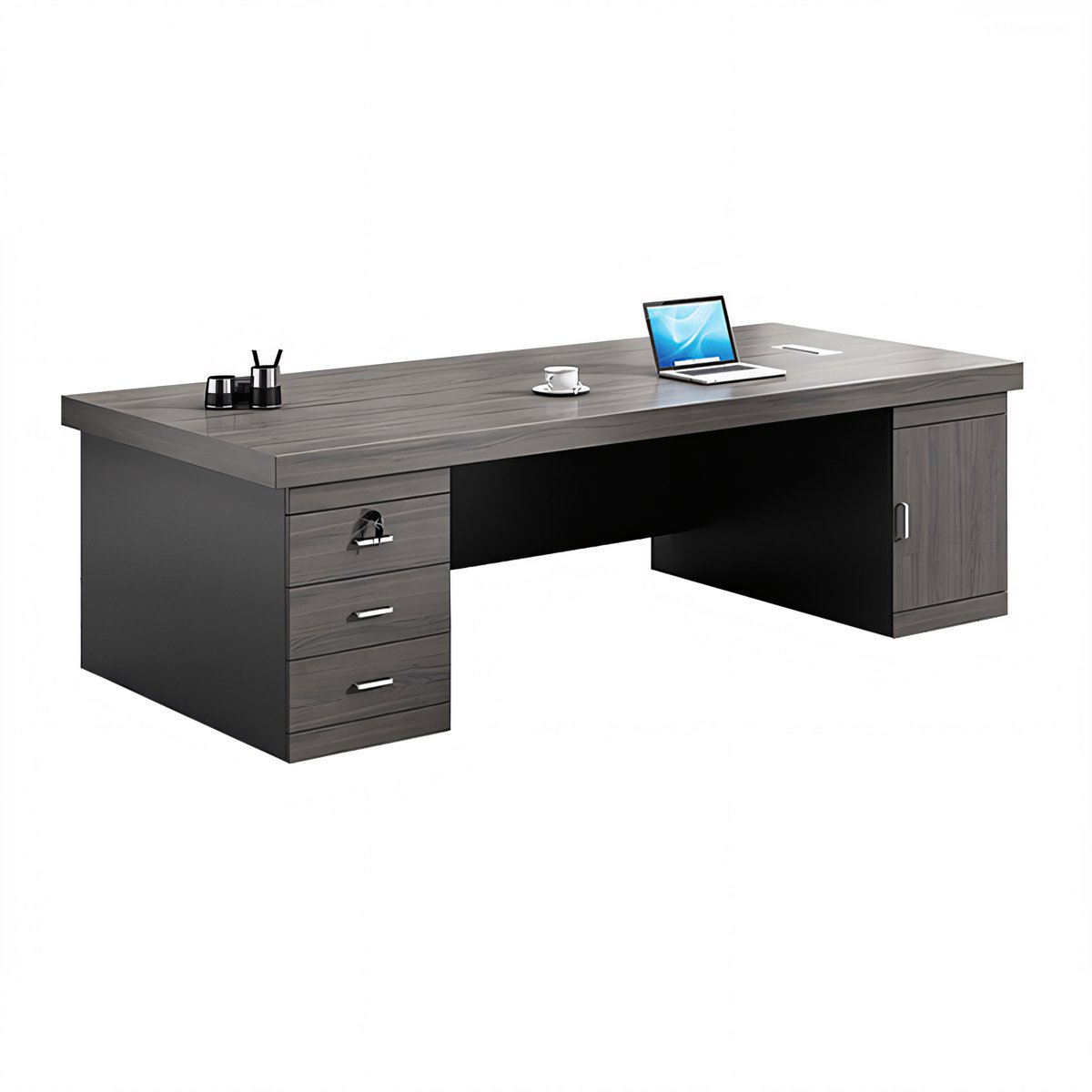 Modern Computer Desk Wood Executive Office Desk - Maoters